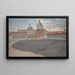 Kathedrale Italienische mit Kuppel - Ernst Schiess — gerahmtes Bild an der Wand