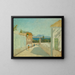 Landschaft im Süden - Ernst Schiess — gerahmtes Bild an der Wand
