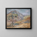 Olive dans les montagnes corses - Ernst Schiess — gerahmtes Bild an der Wand