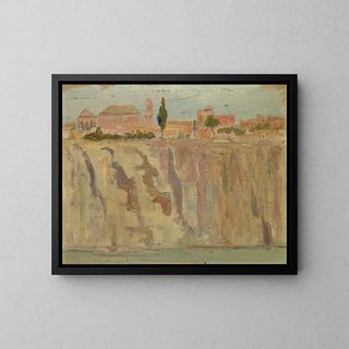 Ernst Schiess - Toledo ber dem Felsufer des Tajo.webp