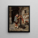 Polissage de la selle - Erulo Eroli — gerahmtes Bild an der Wand