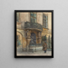 Fontaine d'Andromède dans l'ancien hôtel de ville - Erwin Pendl — framed artwork on a wall
