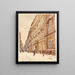 Herrengasse and Mollard Château Clary with view of Michaelerplatz in Vienna - Erwin Pendl — framed artwork on a wall
