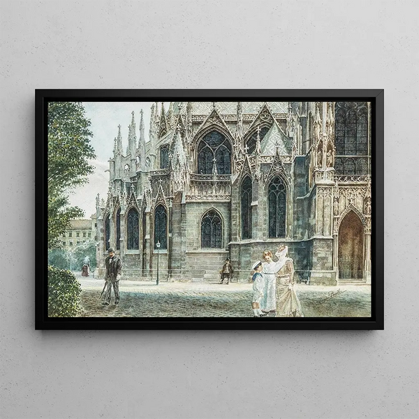 Erwin Pendl - Hinter der Votivkirche.webp