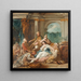 Esther al suo toilette - Jean-François de Troy — quadro incorniciato alla parete