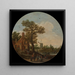 Summer Painting - Jan van Goyen — framed artwork on a wall