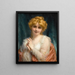 Una bellezza dai capelli d'oro - Étienne Adolphe Piot — quadro incorniciato alla parete