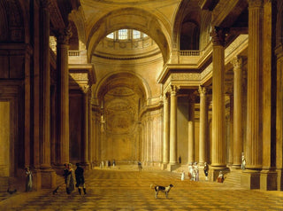 Etienne Bouhot - Vue intrieure du Panthon.webp