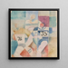 Studio per I Corridori - Robert Delaunay — quadro incorniciato alla parete