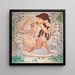Studie für den Tag - Ferdinand Hodler — gerahmtes Bild an der Wand