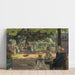 Reproduktion des Gemäldes Studie für den Restaurationsgarten in Leiden - Max Liebermann