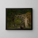 Rochers moussus dans la vallée forestière - Eugen Bracht — quadro incorniciato alla parete