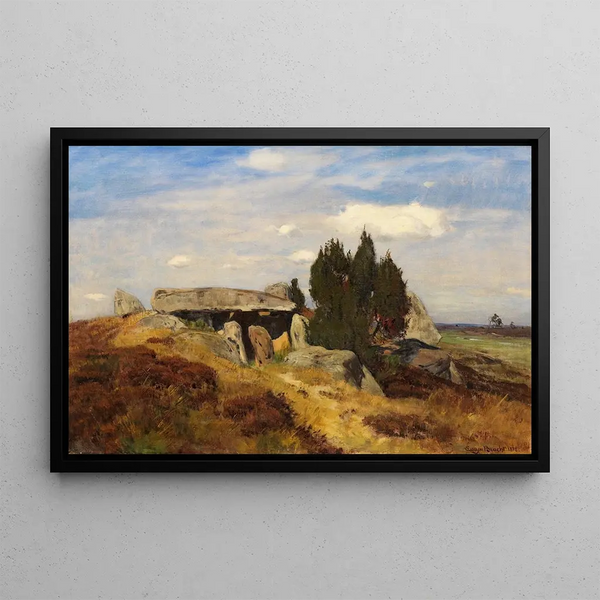 Eugen Bracht - Hnengrab in der Heide.webp