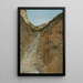 The Path in the Quarry - Eugen Jettel — framed artwork on a wall