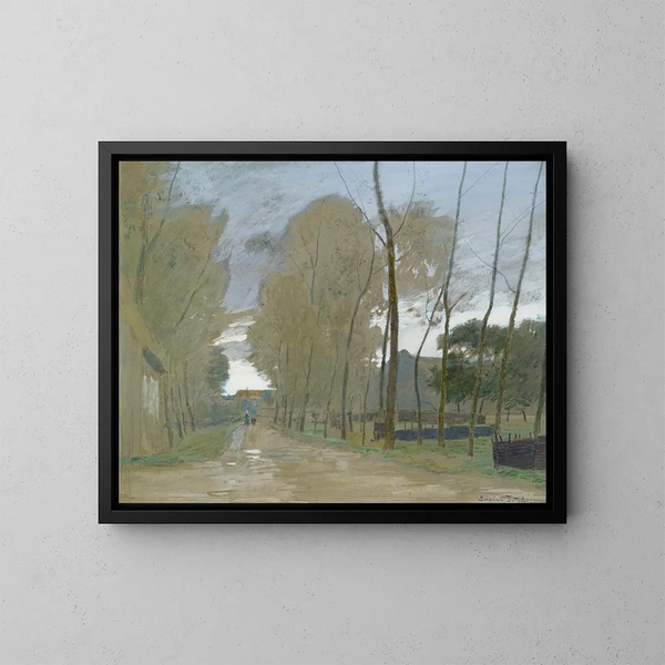 Motif von Bretagne - Eugen Jettel — gerahmtes Bild an der Wand