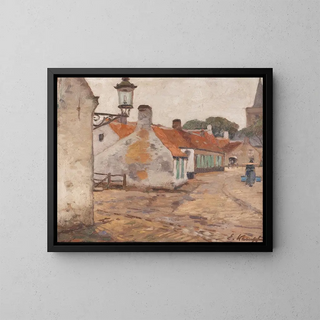 Eugen Kampf - View of a village.webp