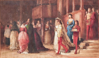 Eugen von Blaas - A Celebration in the Palazzo.webp