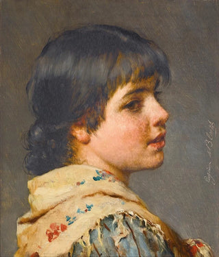 Eugen von Blaas - A venetian girl.webp