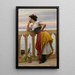 Anticipation - Eugen von Blaas — framed artwork on a wall