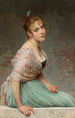 Contemplation - Eugen von Blaas — artwork view
