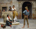 Flirtation - Eugen von Blaas — artwork view