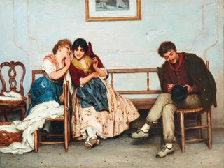 Eugen von Blaas - Secrets.webp