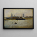 Bateaux dans le port - Eugène Chigot — quadro incorniciato alla parete