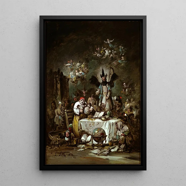 Eugenio Lucas Velzquez - Allegorical caprice The Avarice.webp