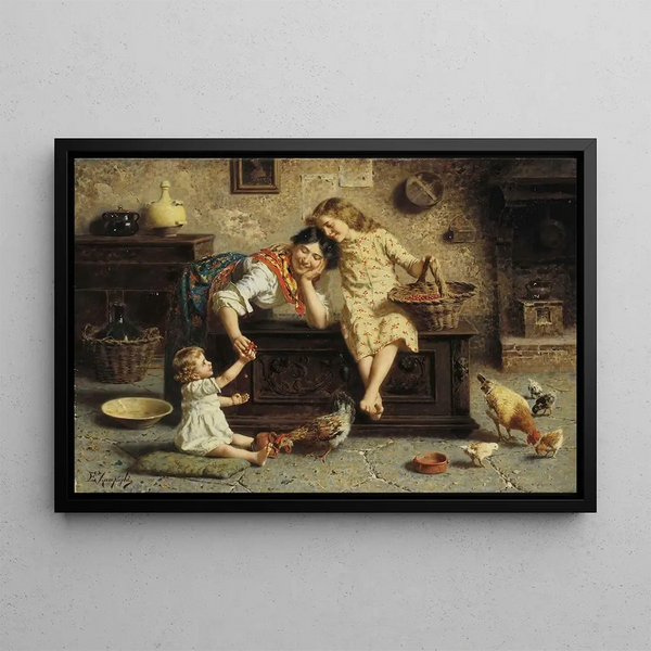 Eugenio Zampighi - A Treat for Baby.webp