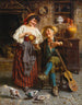 The great-grandfathers' coffee - Eugenio Zampighi — artwork view