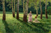 Due donne in un boschetto - Eugeniusz Wrzeszcz — vista dell’opera