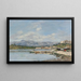 Antibes, Le Fort Carré - Eugène Boudin — quadro incorniciato alla parete