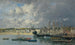 Bateaux ancrés dans le port de Portrieux - Eugène Boudin — vista dell’opera