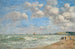 Deauville, der steigende Meeresspiegel am Strand - Eugène Boudin — Ansicht des Kunstwerks