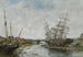La Touques Gezeiten - Eugène Boudin — Ansicht des Kunstwerks