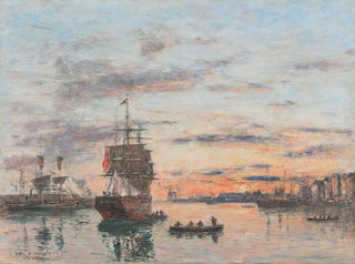 Eugne Boudin - Le Havre Lavantport.webp
