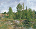 Saint-Cénery et l'étang - Eugène Boudin — vista dell’opera