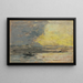 Porto marittimo di Honfleur - Eugène Boudin — quadro incorniciato alla parete