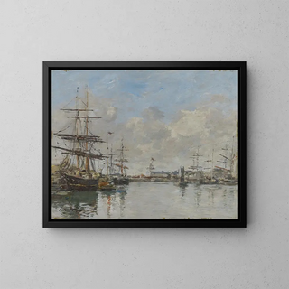 Eugne Boudin - The Harbor of Le Havre.webp