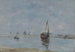 Trouville a bassa marea - Eugène Boudin — vista dell’opera