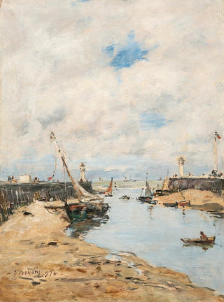 Eugne Boudin - Trouville le lougre chou.webp