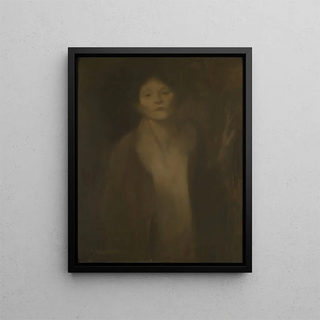Eugne Carriere - Femme regardant.webp