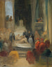 Interno di una chiesa Ordinazione delle Carmelitane - Eugène Delacroix — vista dell’opera
