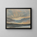 Tramonto - Eugène Delacroix — quadro incorniciato alla parete