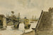 Der alte Brücke in Nantes - Eugène Delacroix — Ansicht des Kunstwerks