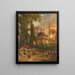Eugne Flandin - The Hagia Sophia Constantinople.webp