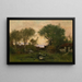 Abendstimmung - Eugène Galien-Laloue — gerahmtes Bild an der Wand