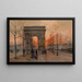 L'Arc de Triomphe Place de l'Étoile - Eugène Galien-Laloue — gerahmtes Bild an der Wand