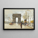 L'Arc de Triomphe - Eugène Galien-Laloue — quadro incorniciato alla parete