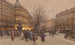 Le Boulevard vers le Pont - Eugène Galien-Laloue — vista dell’opera